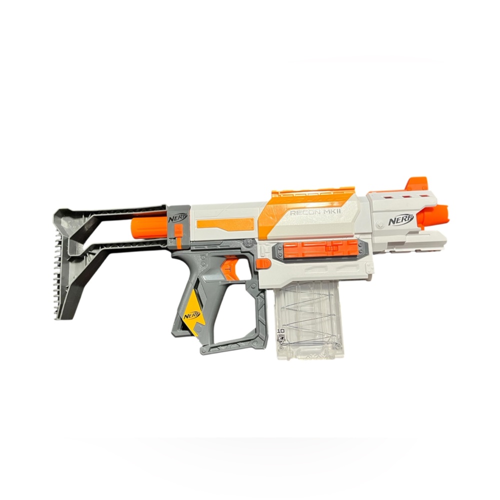 Nerf Recon MKII Blaster - Orange, Gray, and Black